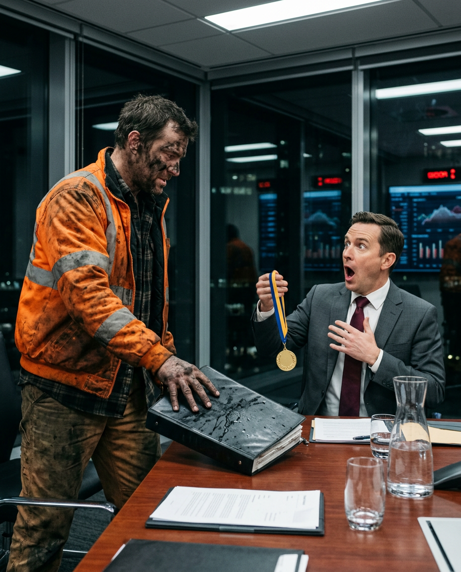 When My Supervisors Dropped Three Tons of Concrete Down the Shaft to Silence Me, They Didn't Know I Crawled Up Through the Floor of the Transit Board Room