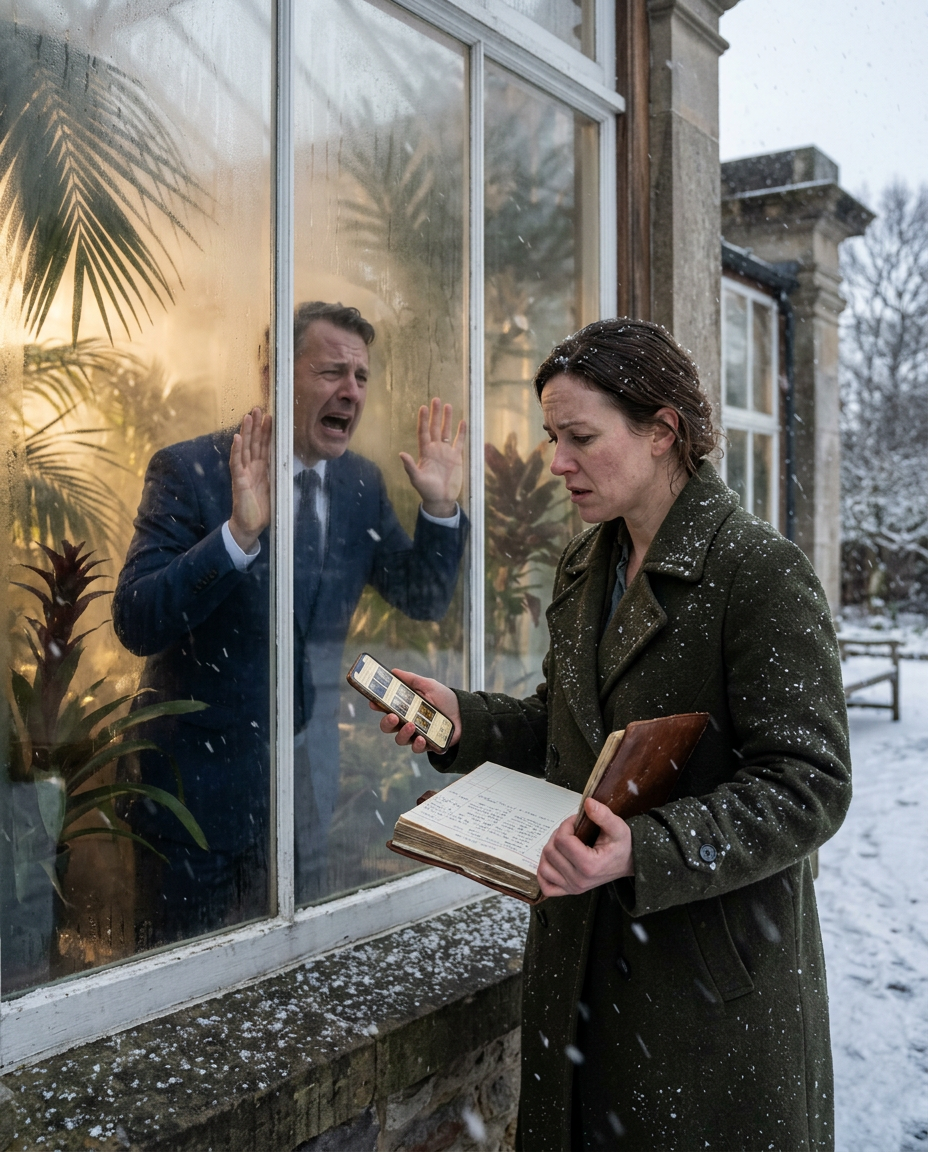When the Corporate CEO Locked Me Out of the Conservatory During a Live-Streamed Gala, I Triggered the Thermal Purge and Painted His Forged Signatures Across the Glass
